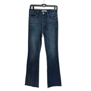 Sam Edelman Denim Jeans Womens Size 28 Stiletto High Rise Bootcut Stretch OP11-1